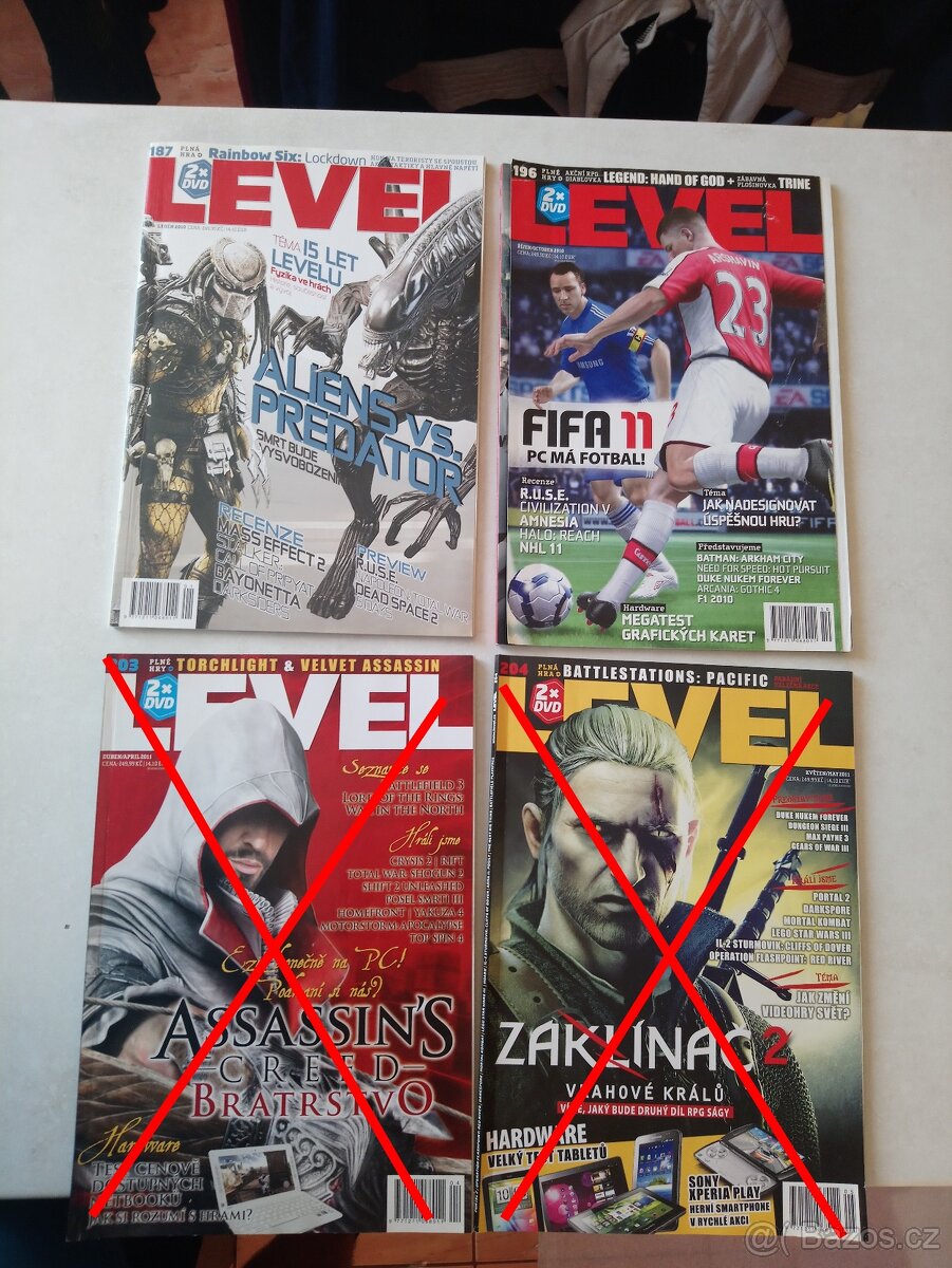 Časopisy LEVEL č. 2 - 3