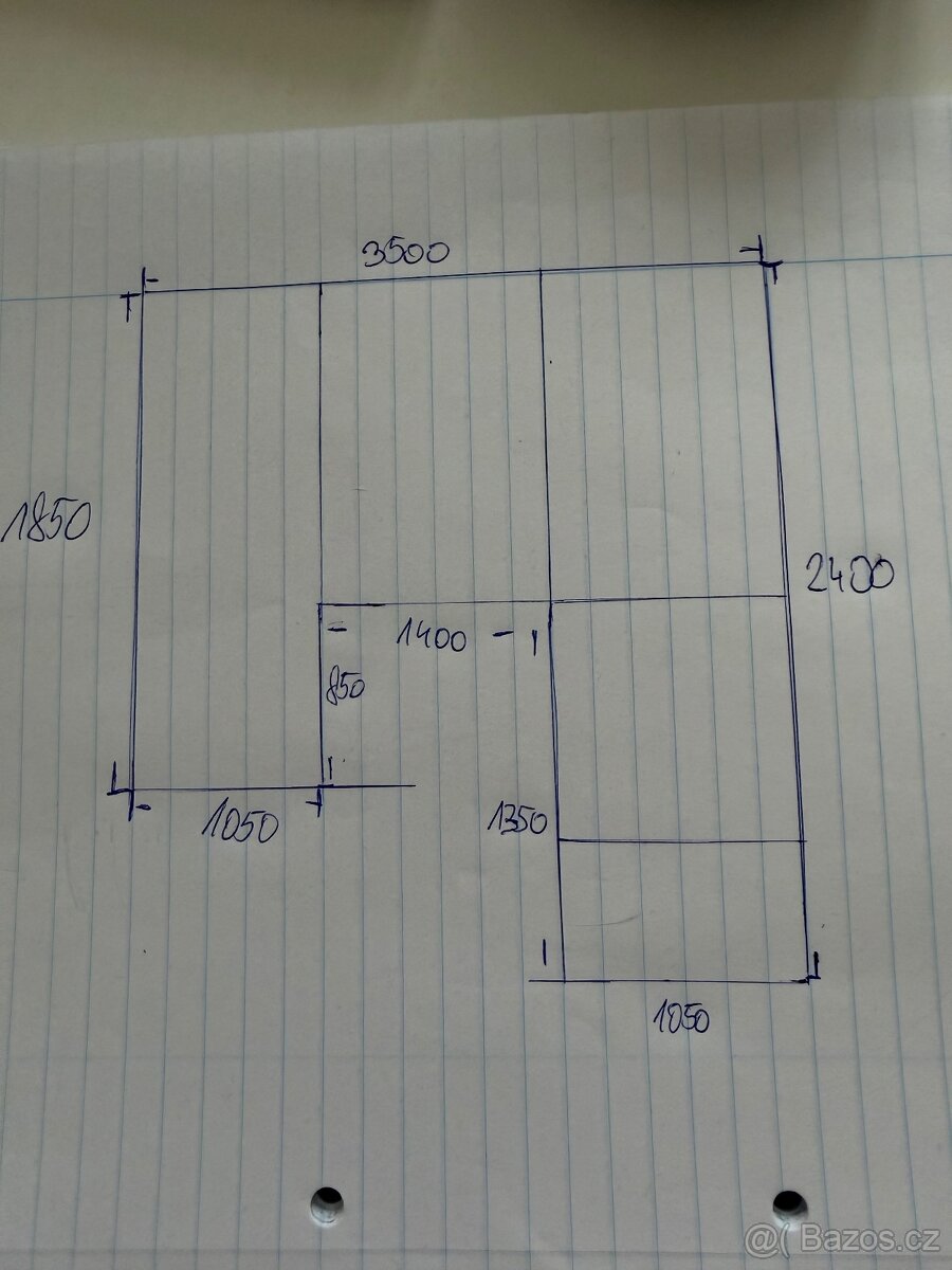 Velká sedačka U typu - 3