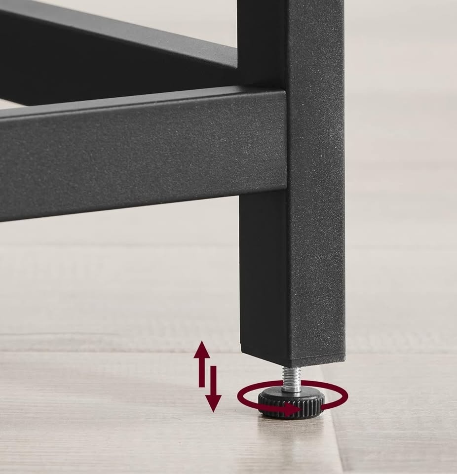 Rohový PC stůl ve tvaru L - 3