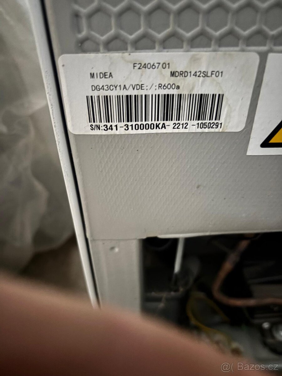 Retro styl lednička chladnička 87cm - 3