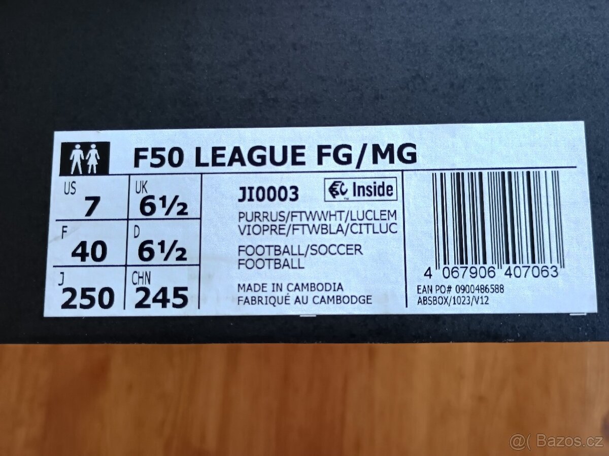 Kopačky vel.40 ADIDAS F50 - 3