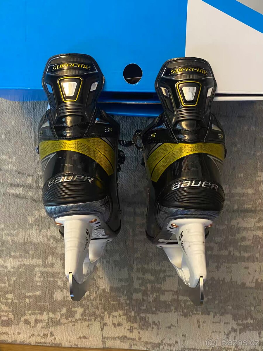 Hokejové Junior brusle Bauer Supreme 3S INT vel. 5.5 - 3