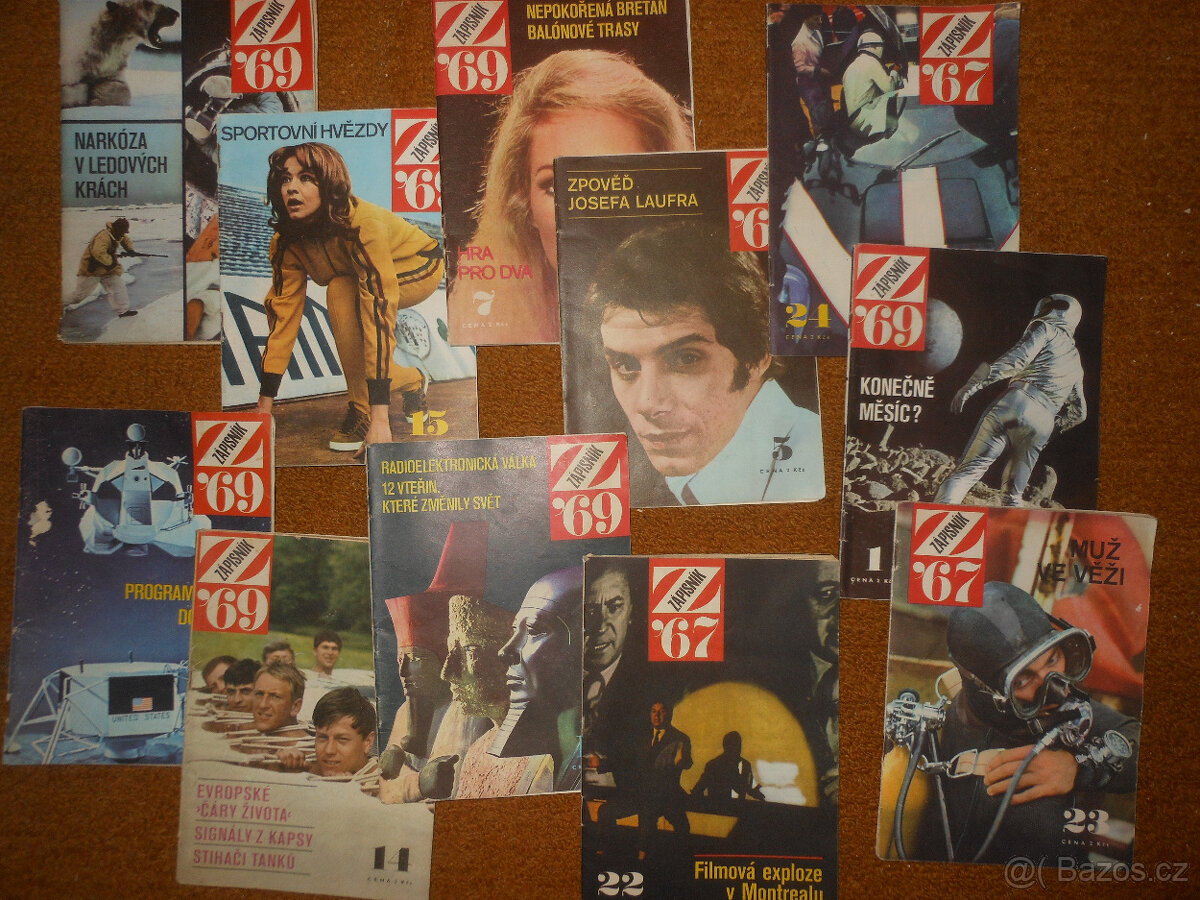 Staré retro časopisy, Technický magazín, Zápisník - 3