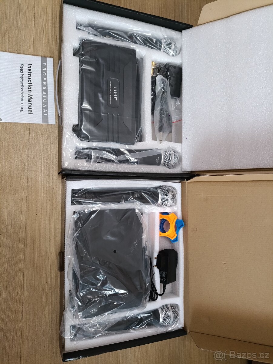 Prodám 2 sady bezdrátových mikrofonů - 3