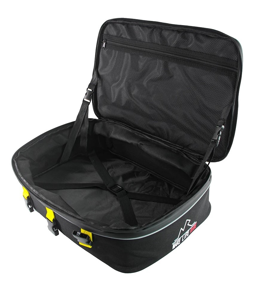 Tašky na kufry, celé černé, sada 3ks - 3