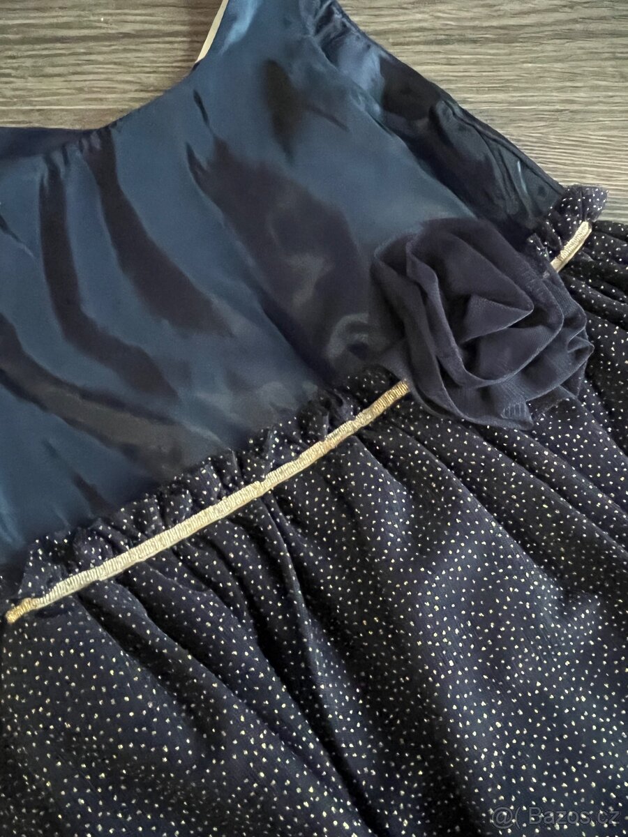 slavnostní šaty a svetr h&m vel 110/116 - 3