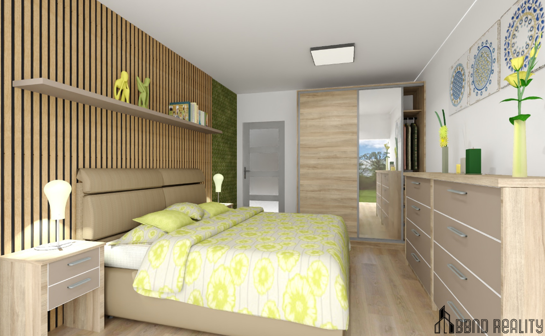 Prodej bytu 2+kk Ketkovice, vestavěný nábytek - 3