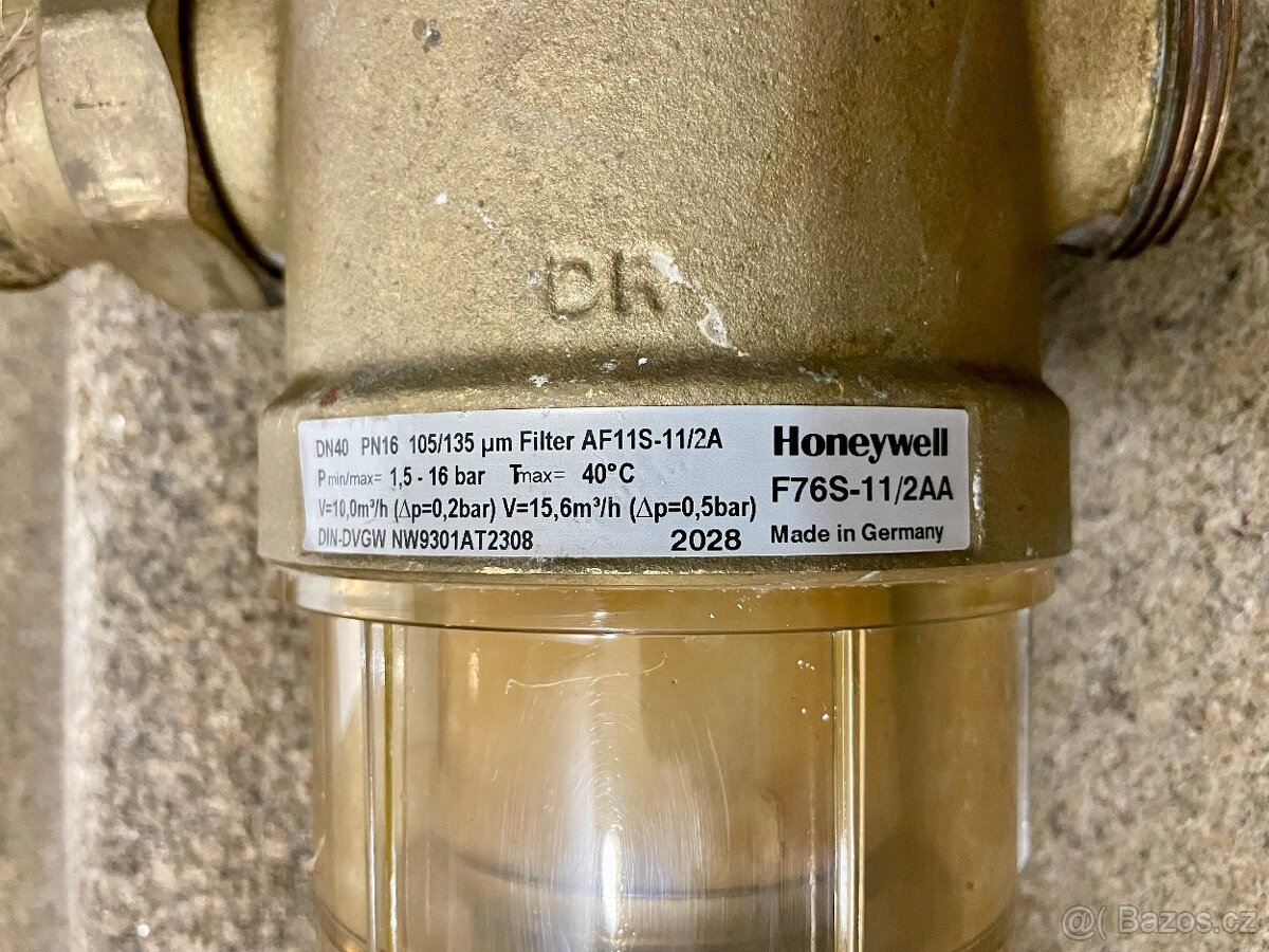 Odkalovací filtr Honeywell F76S-11/2AA - 3