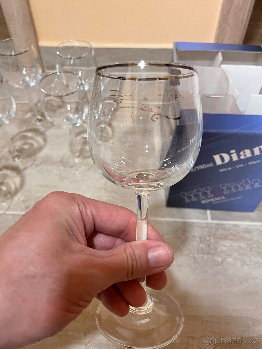 Skleničky na víno Bohemia - 3