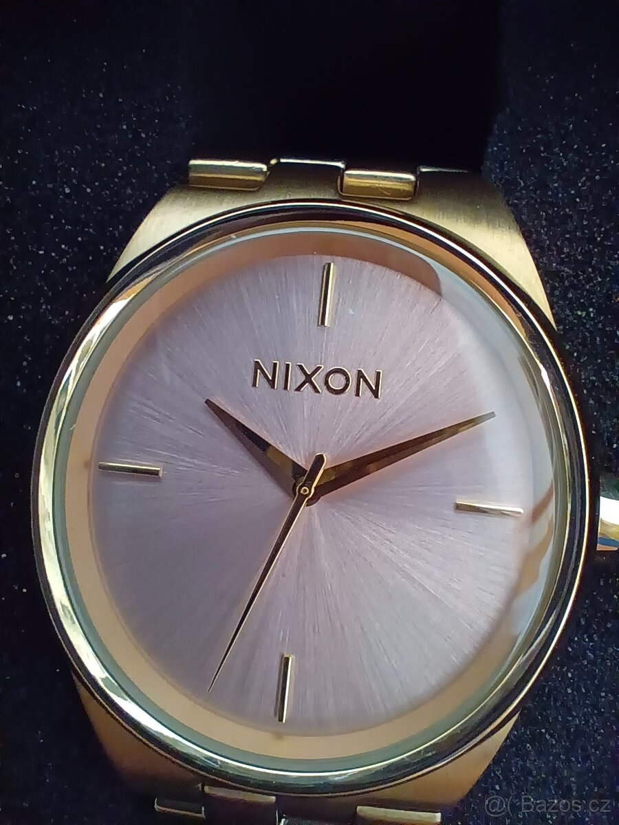 Dámské hodinky Nixon Idol Light Gold/Pink - 3
