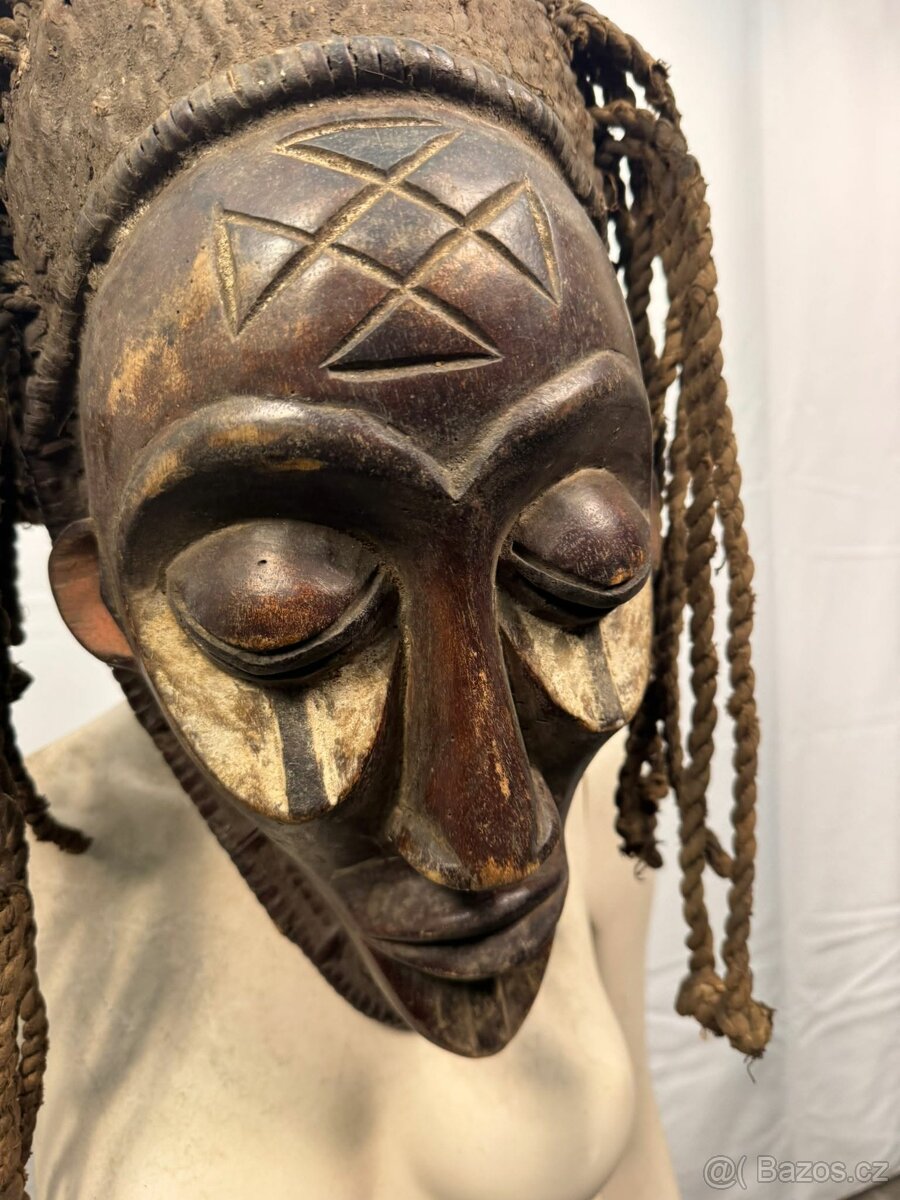 Africká rituální maska (603021) - 3