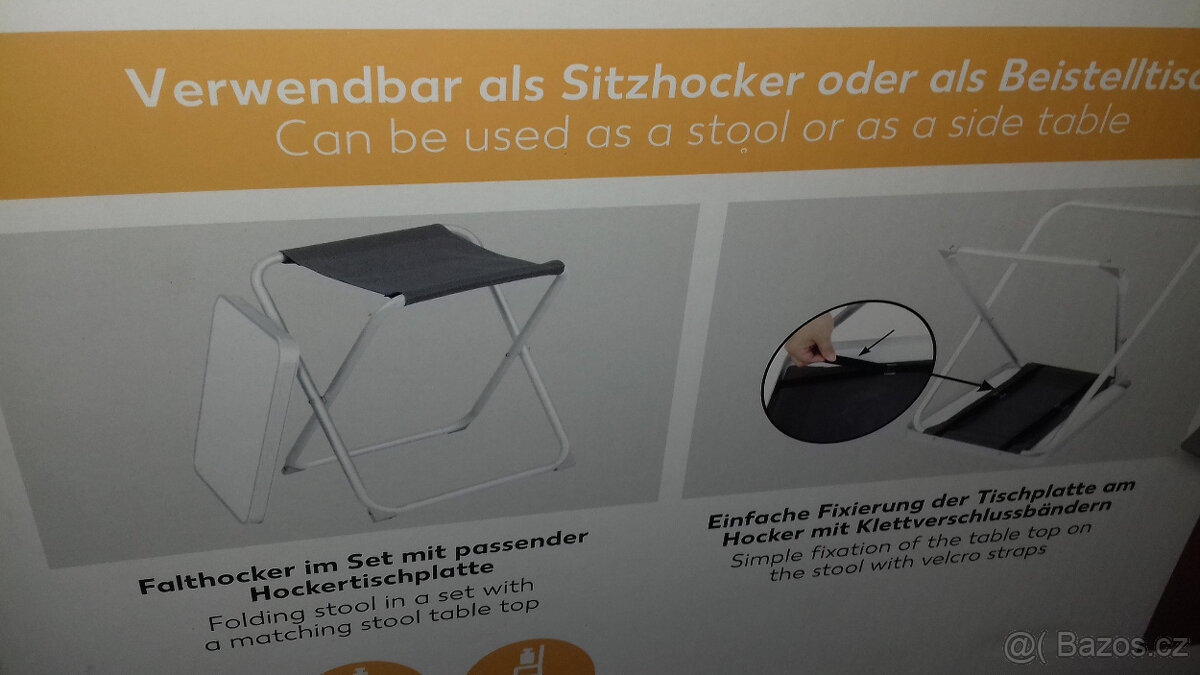 Sedačka/ stolek 2v1 , 2 ks Countrý Side - 3