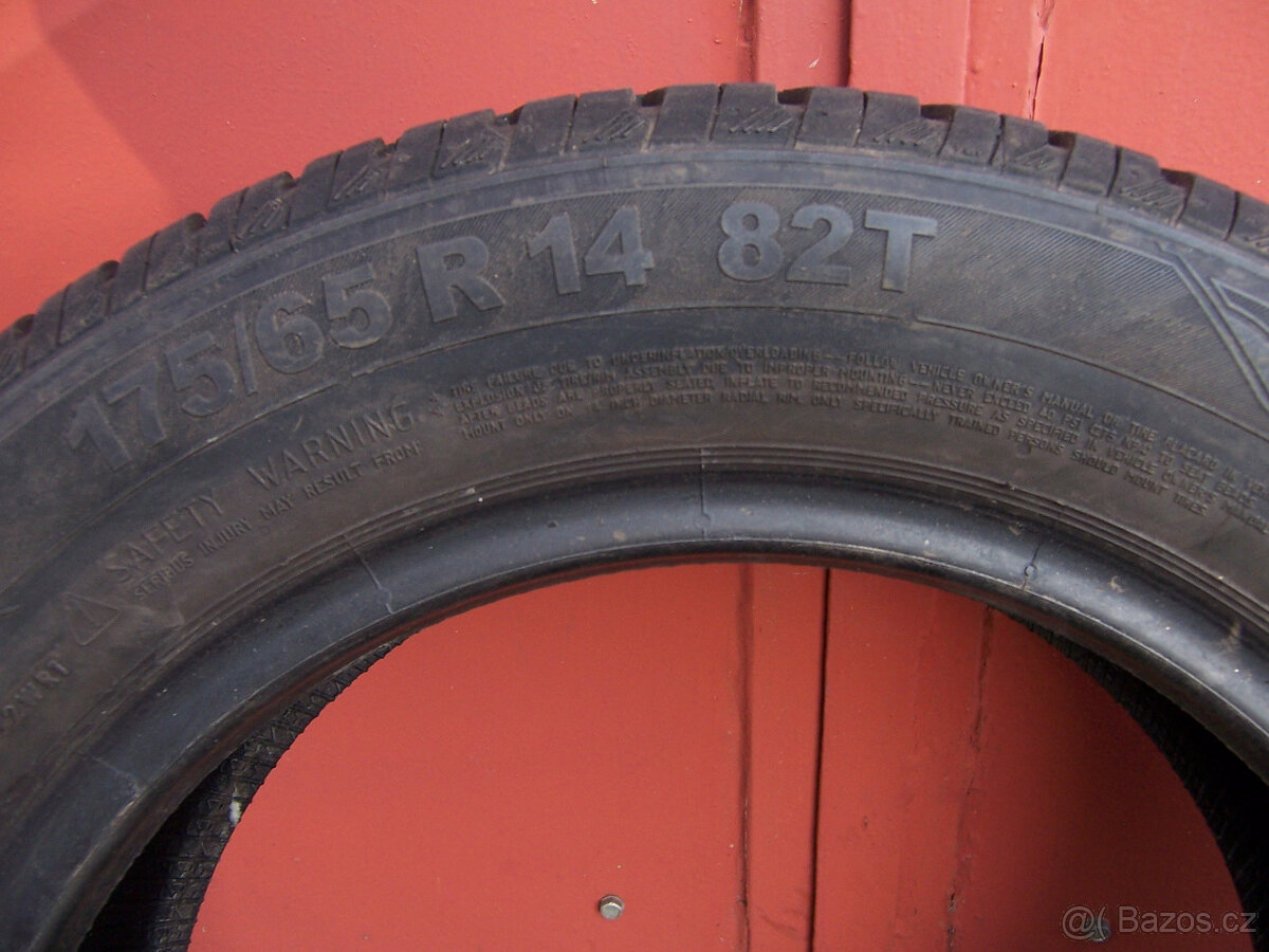 letní pneu 175/65/14 Continental - 4 ks - 3