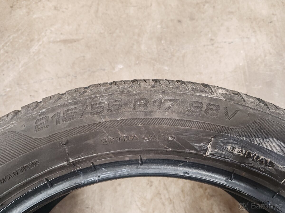 215/55 R 17 celoroční - 3