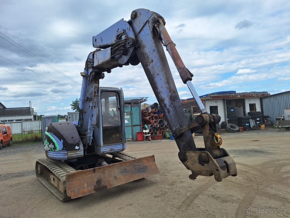 Pásový bagr Hitachi EX75UR - - 3