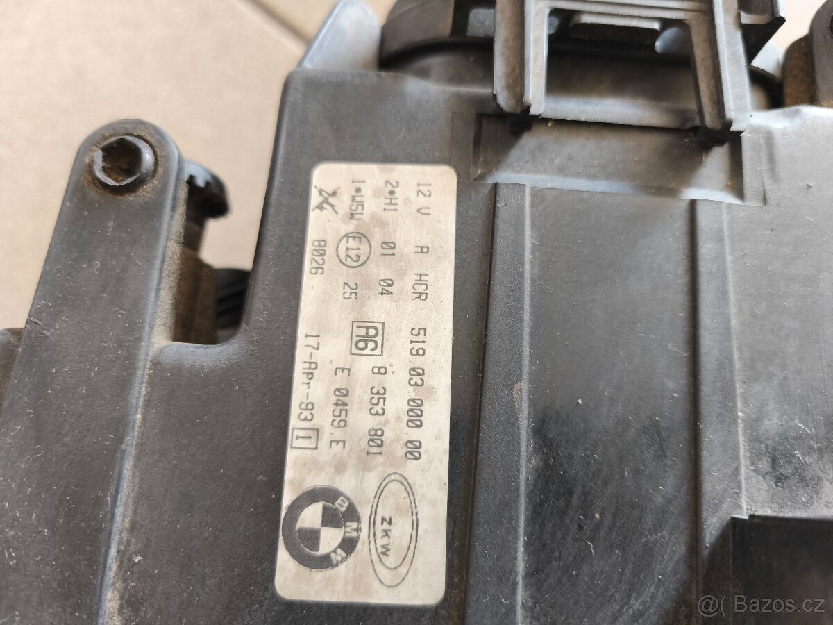 Světlo na BMW E36, H1 - 3