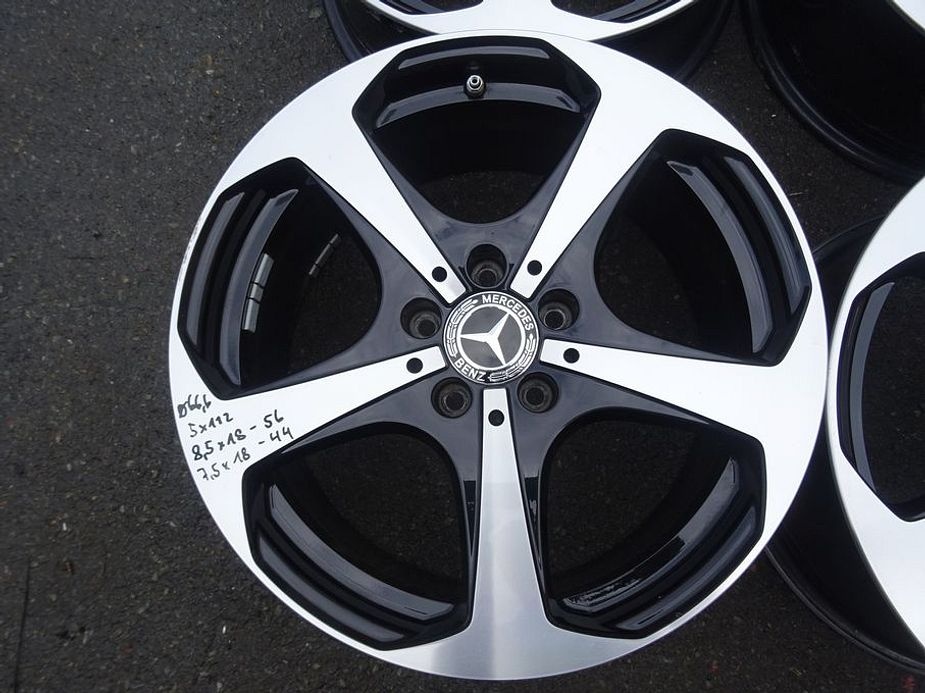 Alu disky origo Mercedes C-Class, 18",  5x112, dvourozměr - 3