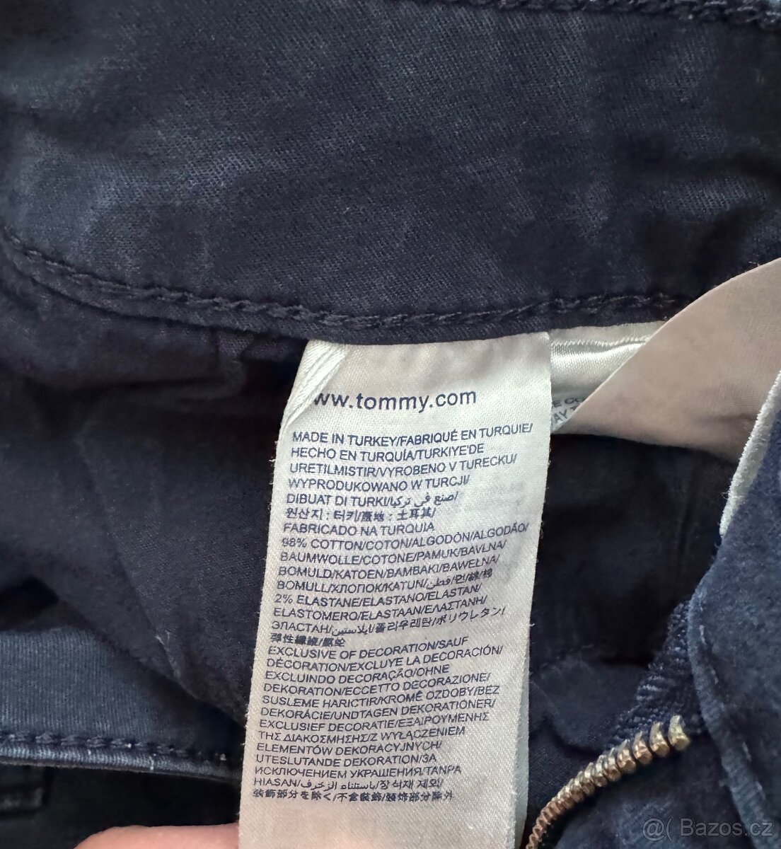 Dámské plátěné kalhoty Tommy Hilfiger - 3
