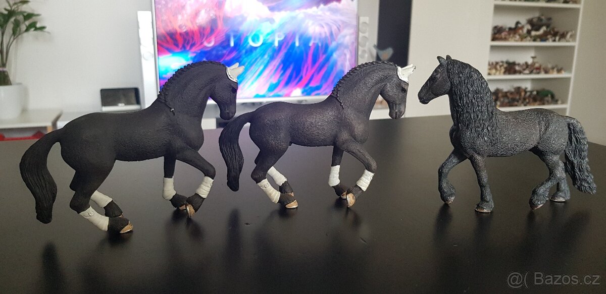 Schleich koně koníci Fríský kůň - 3