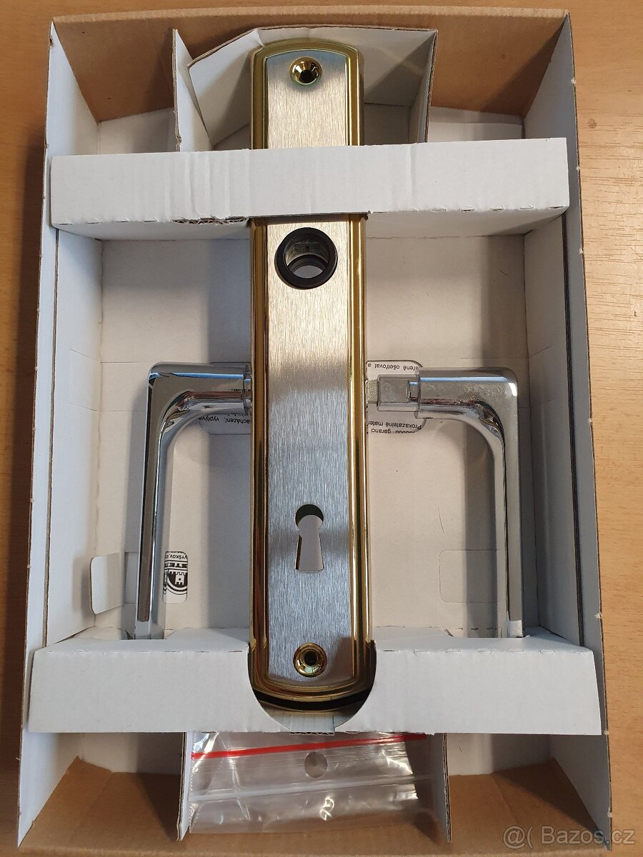 Dveřní kování PROFIO Rostex stříbrnozlaté - 3