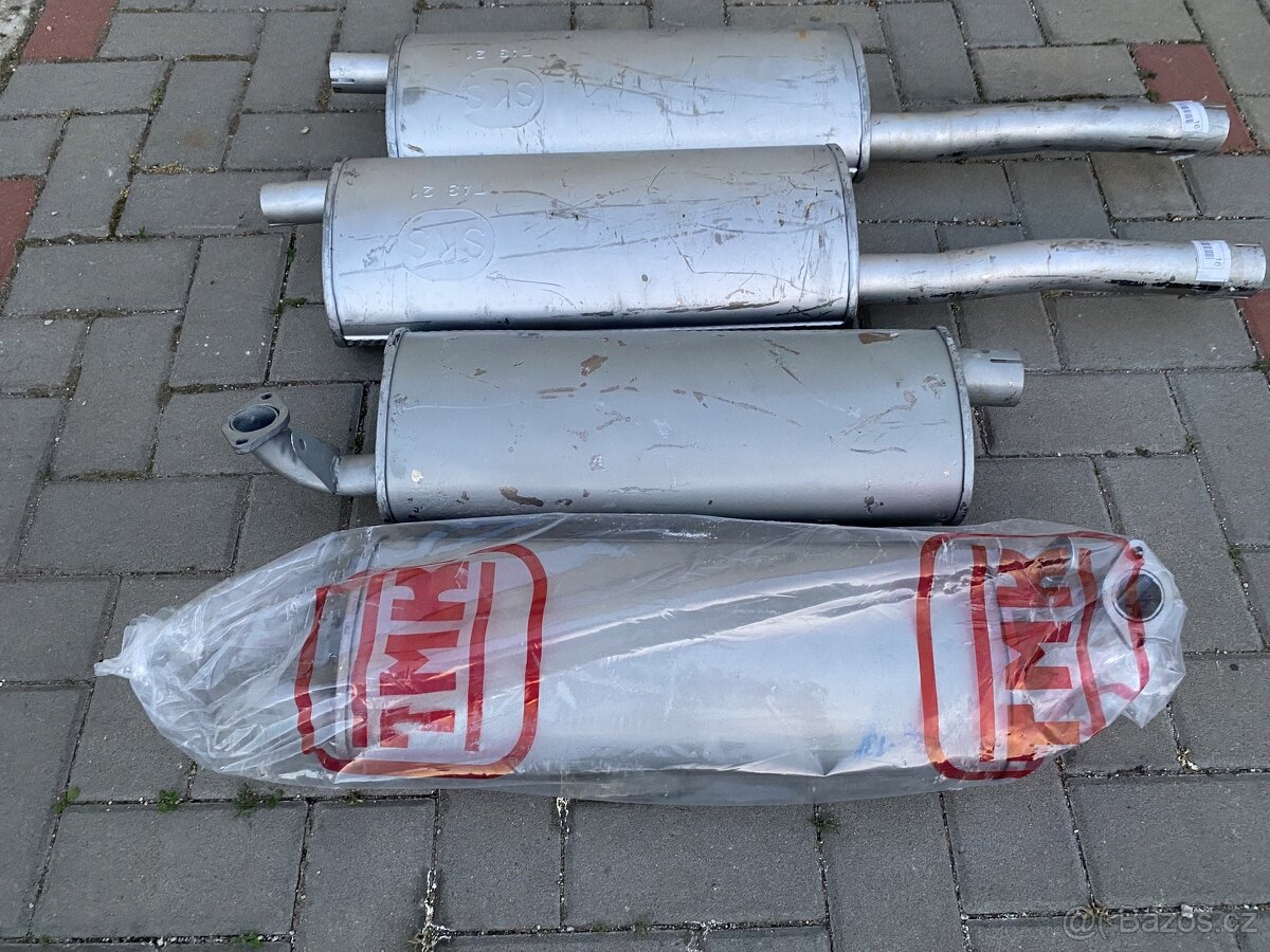 Volha Gaz 21, Gaz 24, tlumič výfuku nové - 3