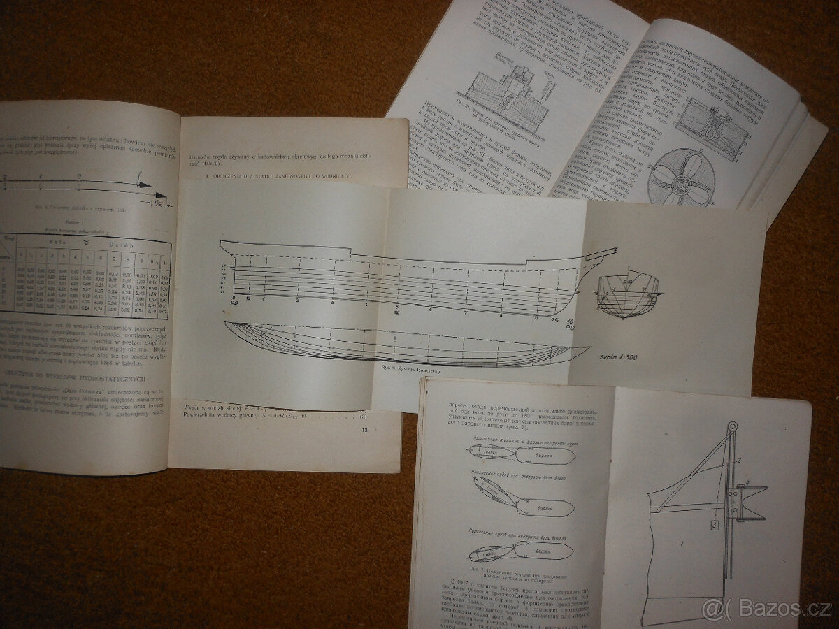 Staré technické publikace - lodě - 3