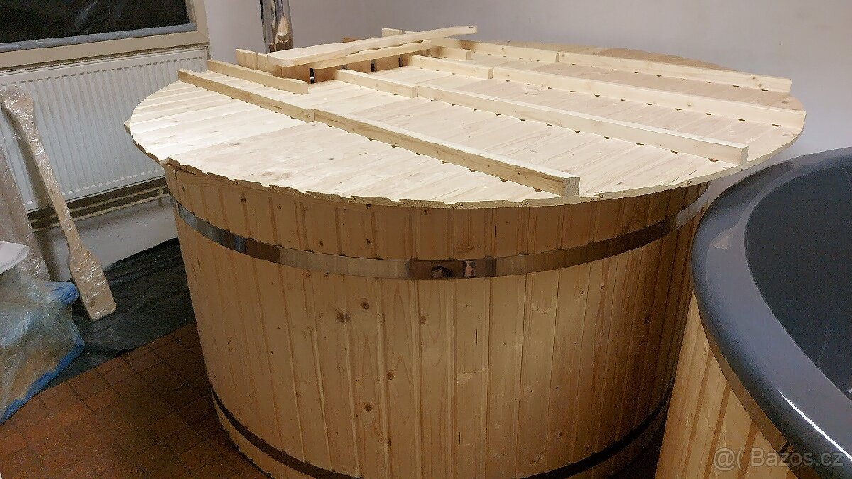 Finska vana 160cm Plastová vložka - 3