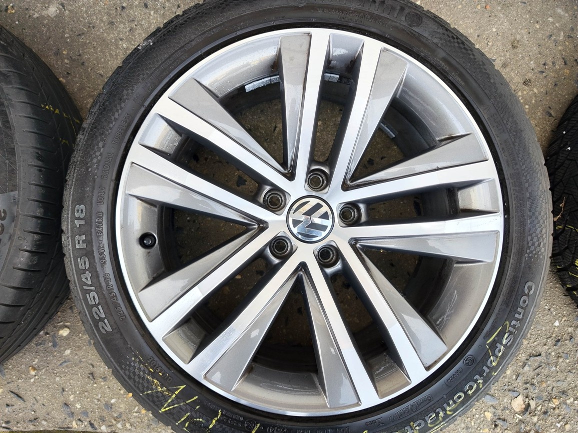18"alu sada Toulon 5x112 origo VW Sharan Seat Alhambra - 3