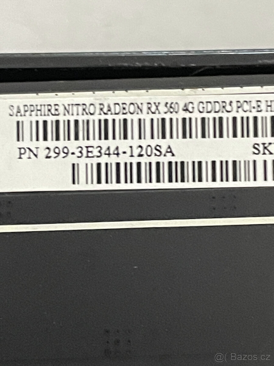 Sapphire Nitro Radeon RX560 4Gb - 3