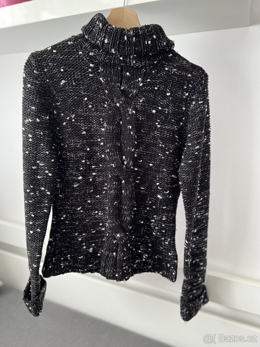 Dámský svetr – černobílý S/M? - 3