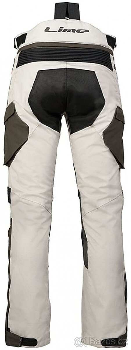 MBW kalhoty GT ADVENTURE beige/brown Velikost: 58 - 3