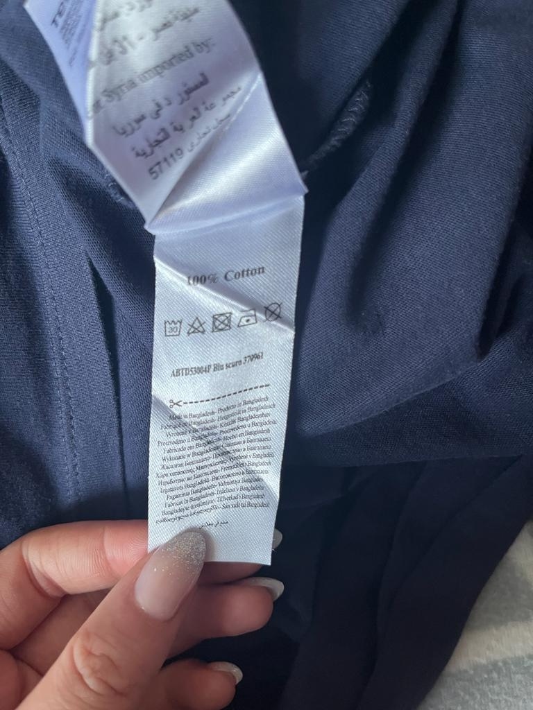 Tmavě modré šaty vel.S - 3