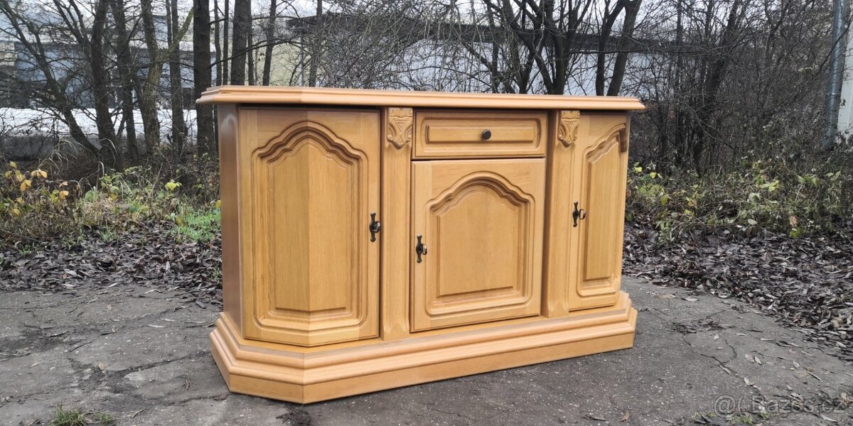 Rustikální masivní komoda - 3