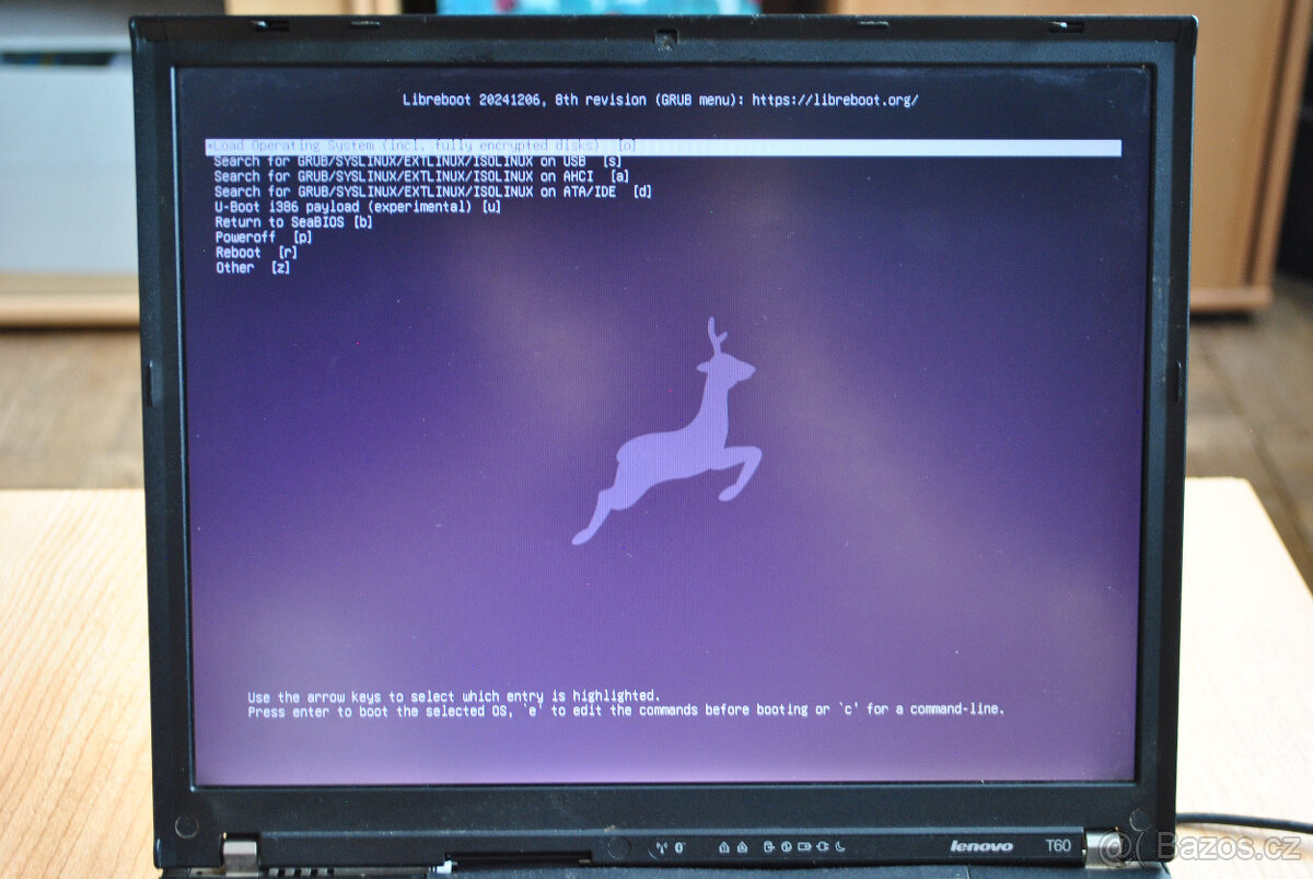 Libreboot - ThinkPad T60 - dobrý stav - 3
