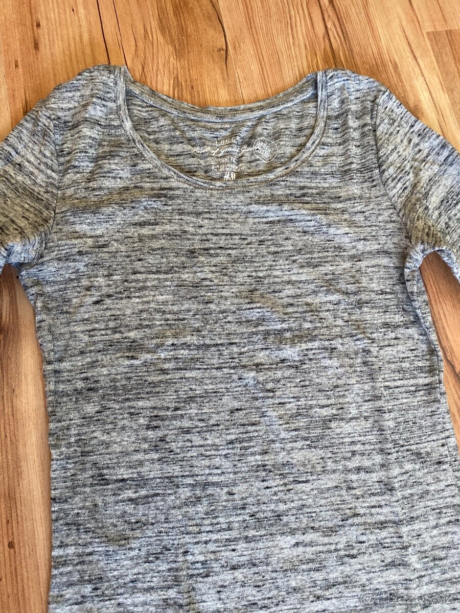 H&M elastické dívčí šaty vel.XS 160 cm - 3