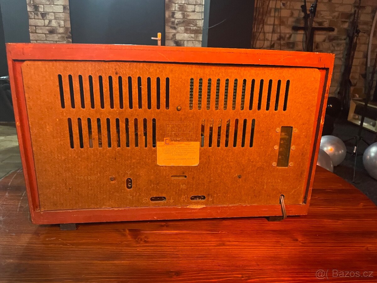 Videoton B 946 FA – lampové retro rá - 3