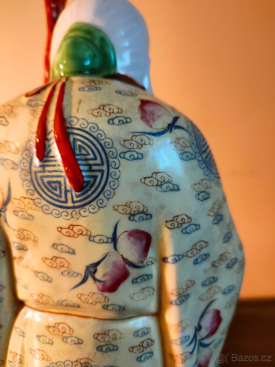 Čínska porcelánová socha - 3