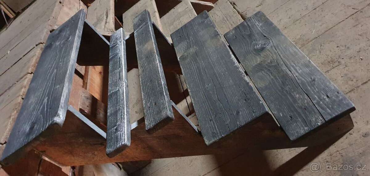 schody dřevěné impregnované - 3