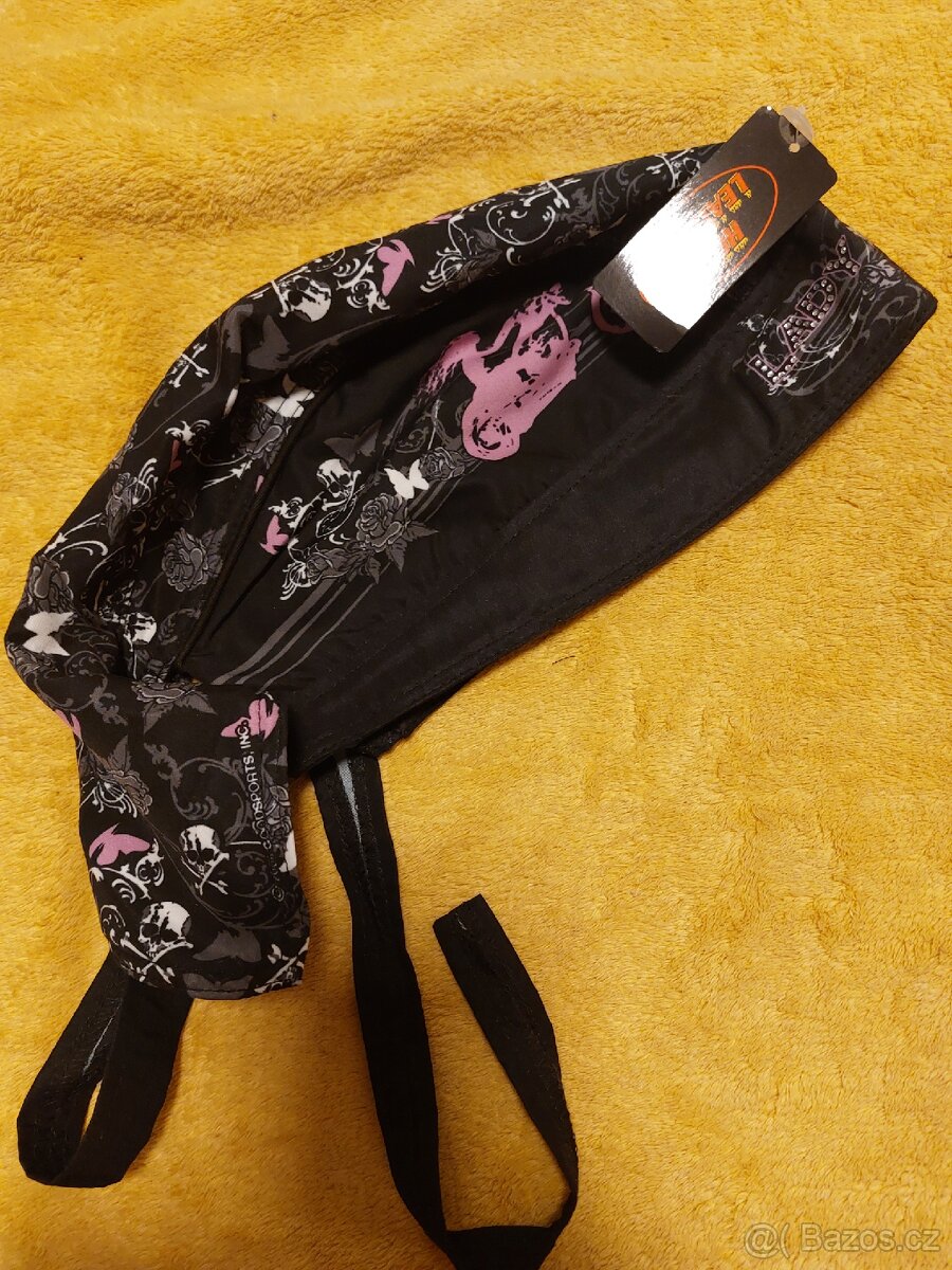 Vázací čepice, šátek - 3