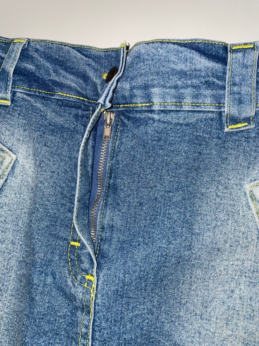 Džínová minisukně - 3