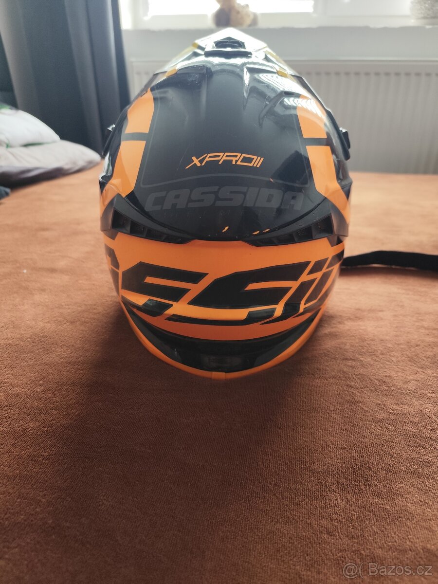 Prodám helmu přilbu motocross,enduro motokros - 3