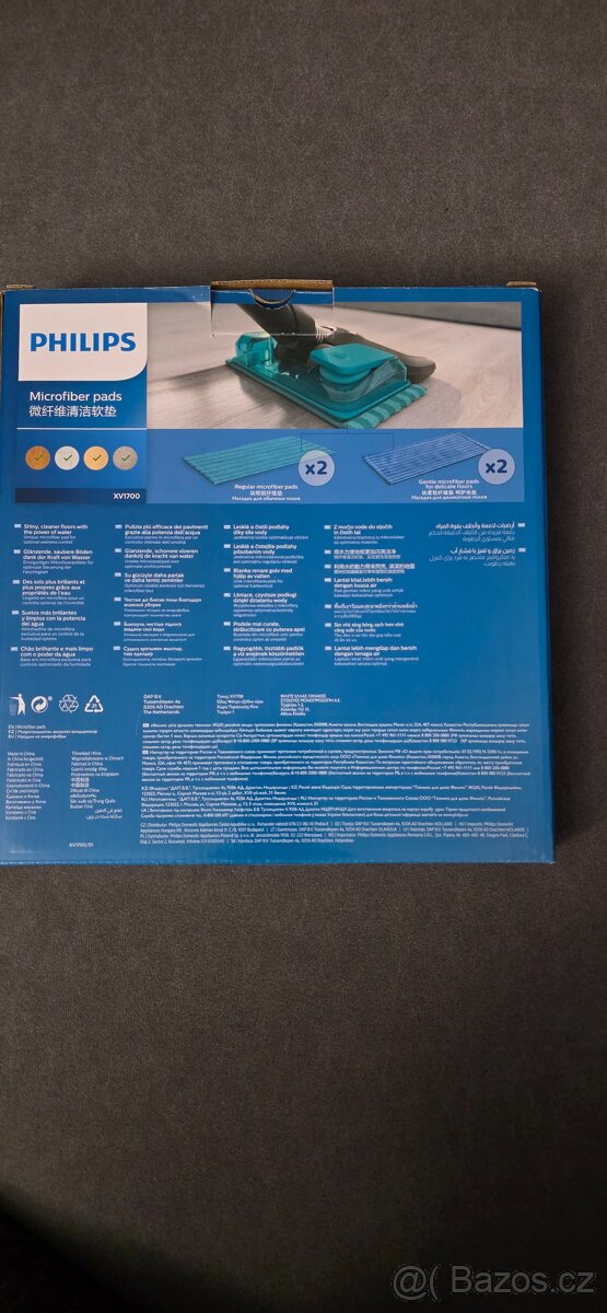 Sada polštářků pro mop Philips - 3