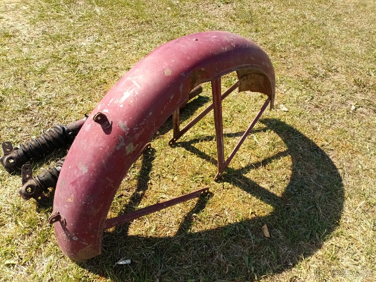 Jawa pérák 250 blatník, tlumiče - 3