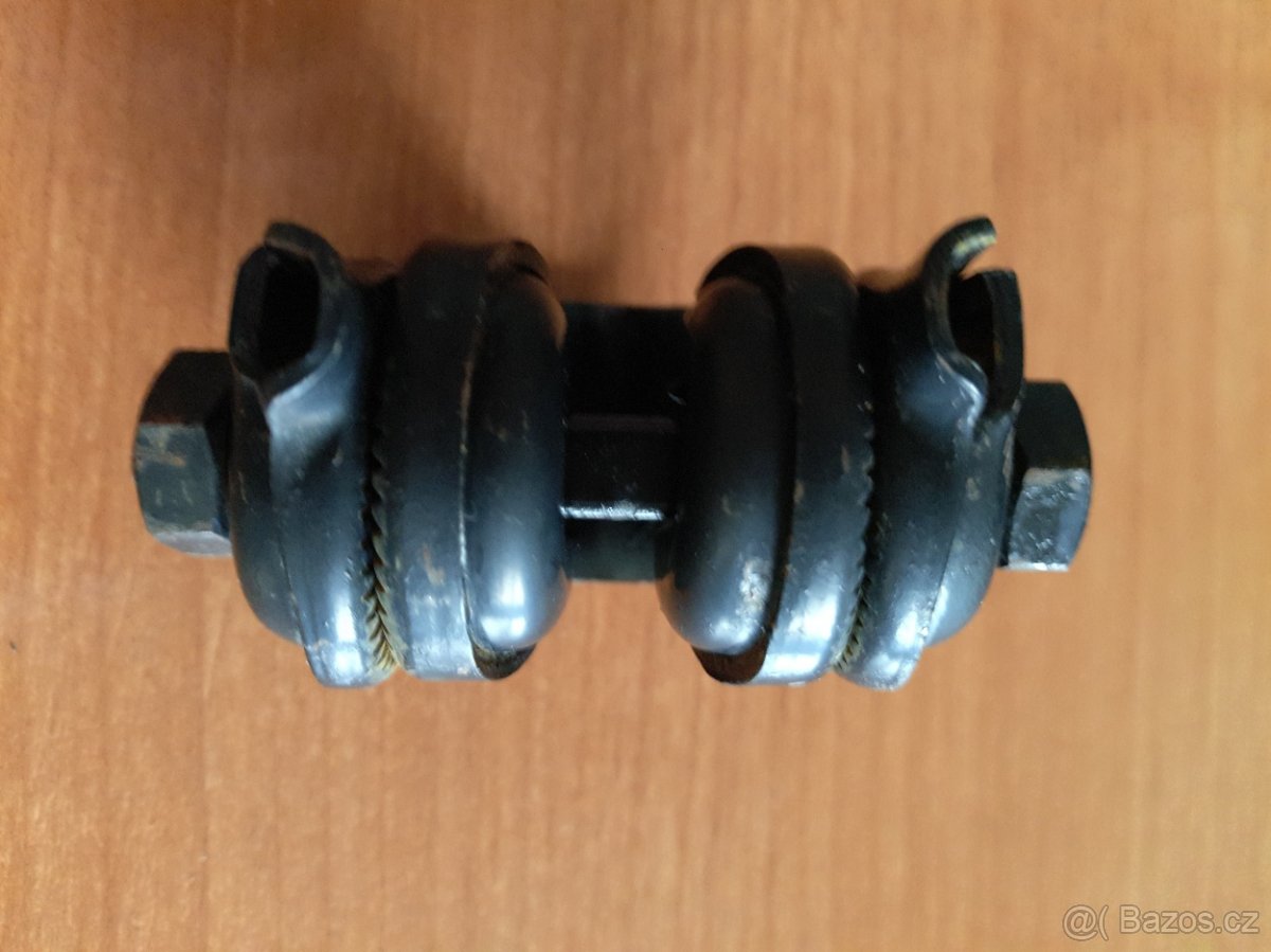 Zámek sedlovky pro kolejnici chrom i černá varianta - 3