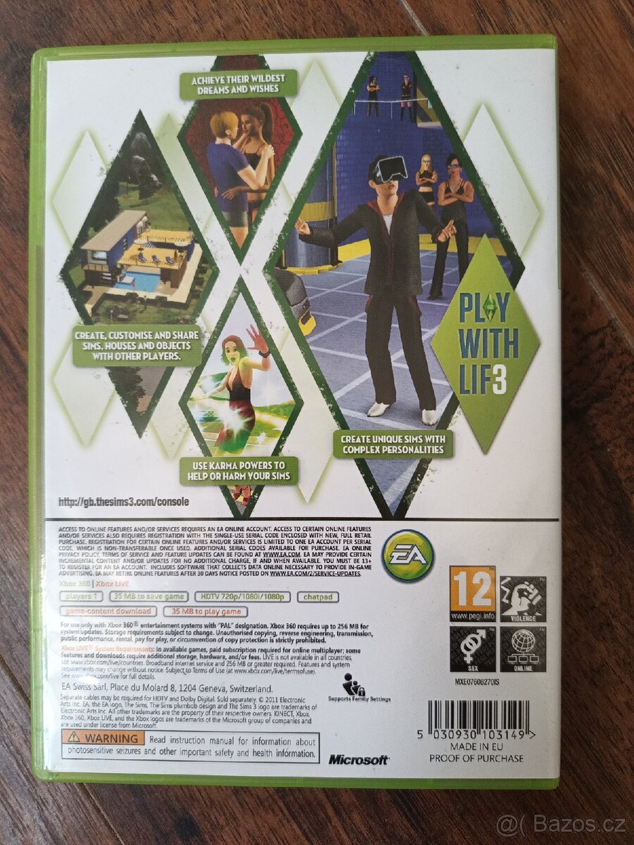 Xbox 360 Thé sims3 - 3