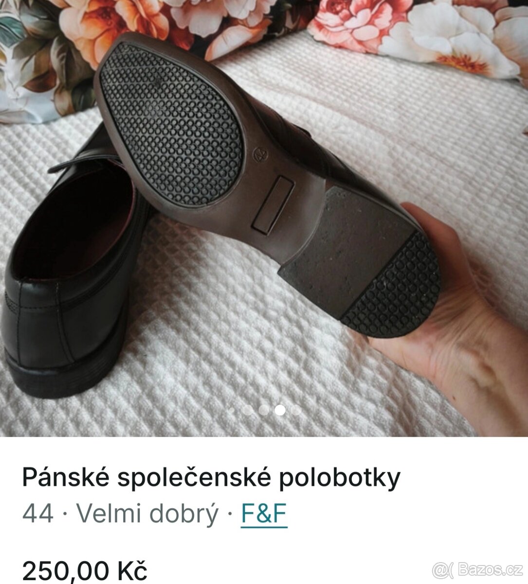 Pánské polobotky vel. 44 - 3