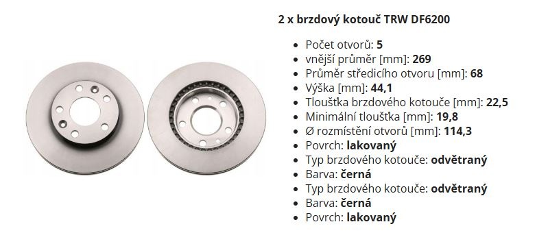 Nové přední brzdy Dacia Duster / Renault - 3