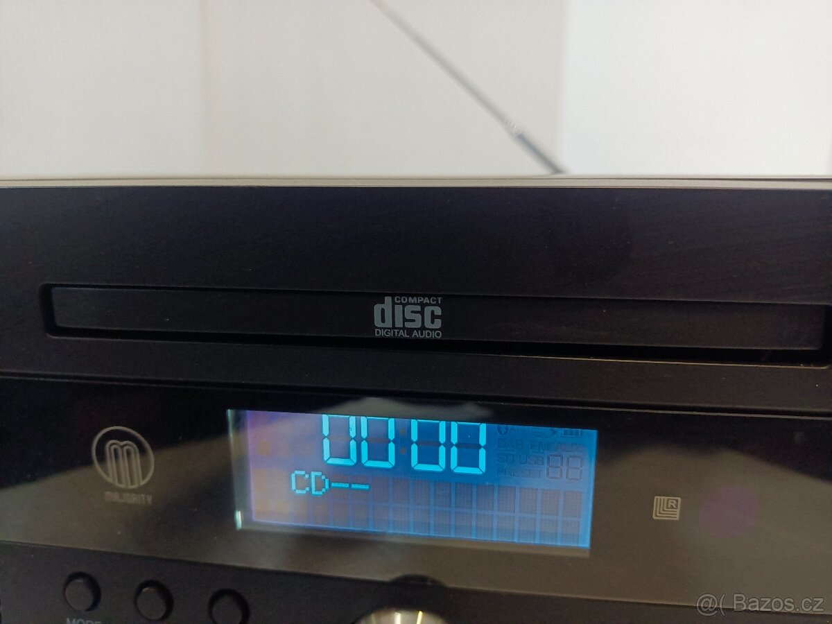 Digitální rádio MAJORITY HNT-CDAB-BLK,USB 2x-FM-BT-CD-BAB+ - 3