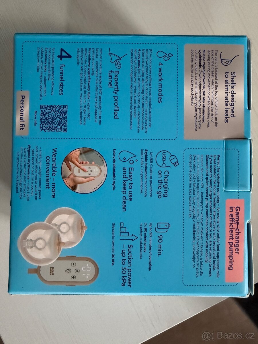 Nova odsavacka Canpol babies hands free - 3
