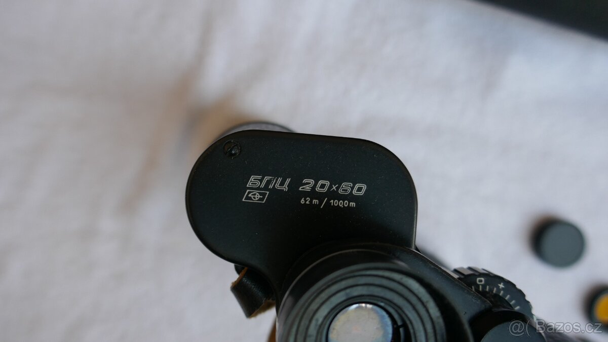 RUSKÝ DALEKOHLED TENTO 20X60 USSR/KOMPLETNÍ - 3
